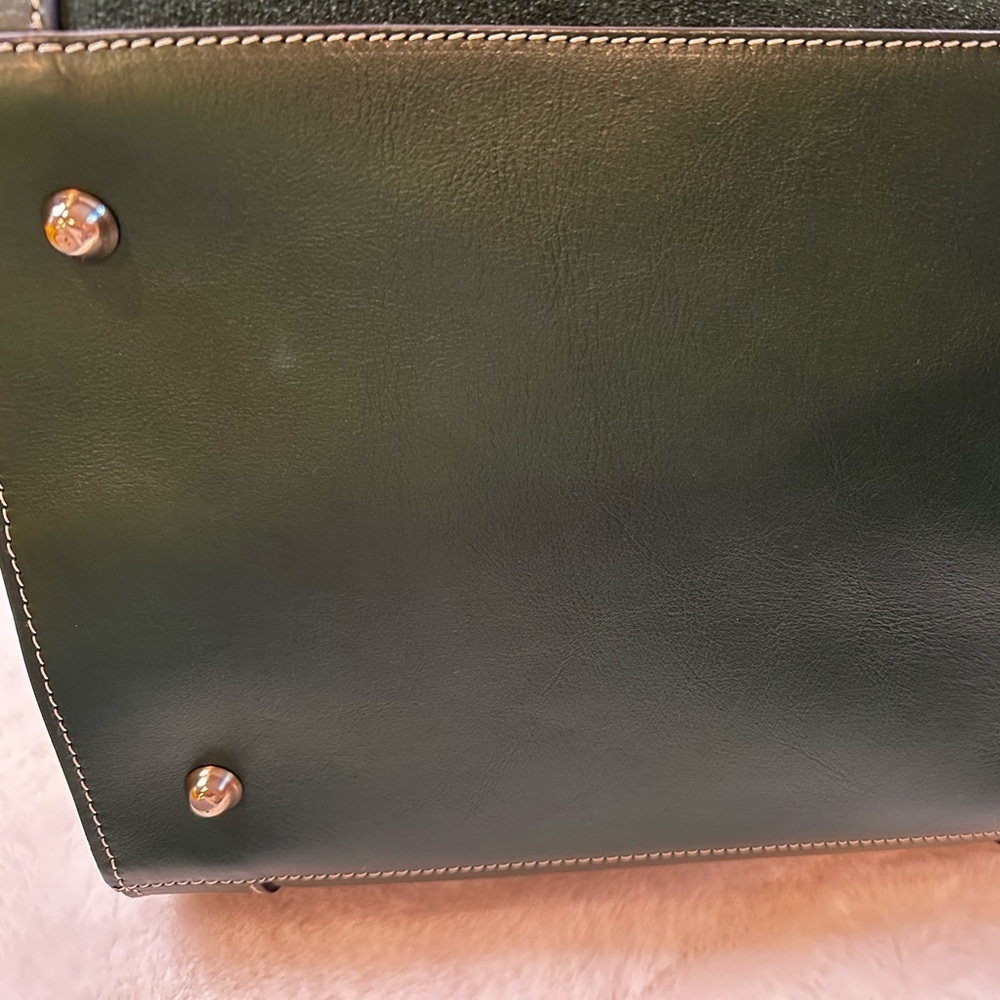 Valentino Dark Green Leather and suede Bag-brand new no tag - Picture 7 of 16